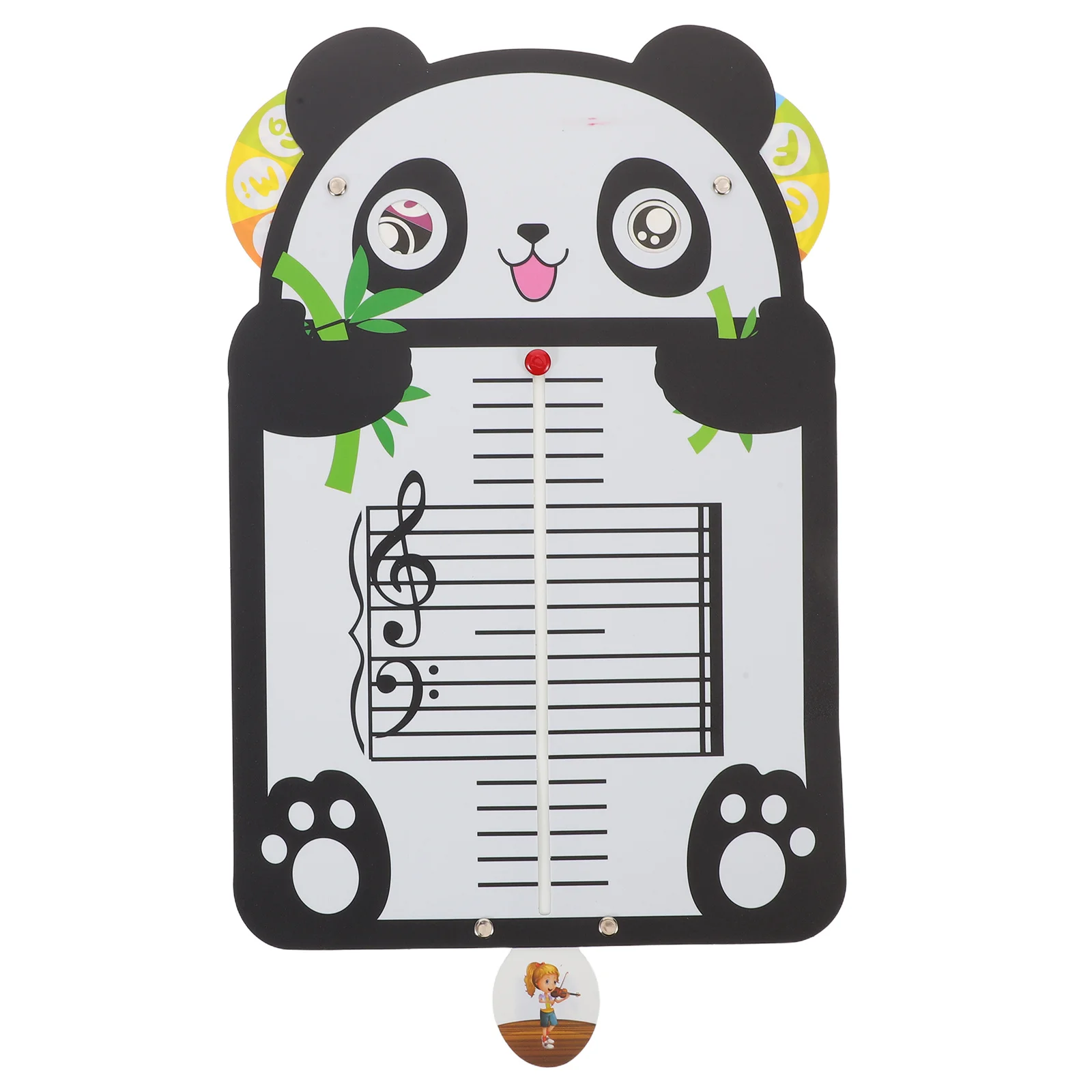

Musical Note Board For Kids Beginners Cute Panda Rhythm Music Theory Learning Tool Piano Practice Sight-Reading Flash Card