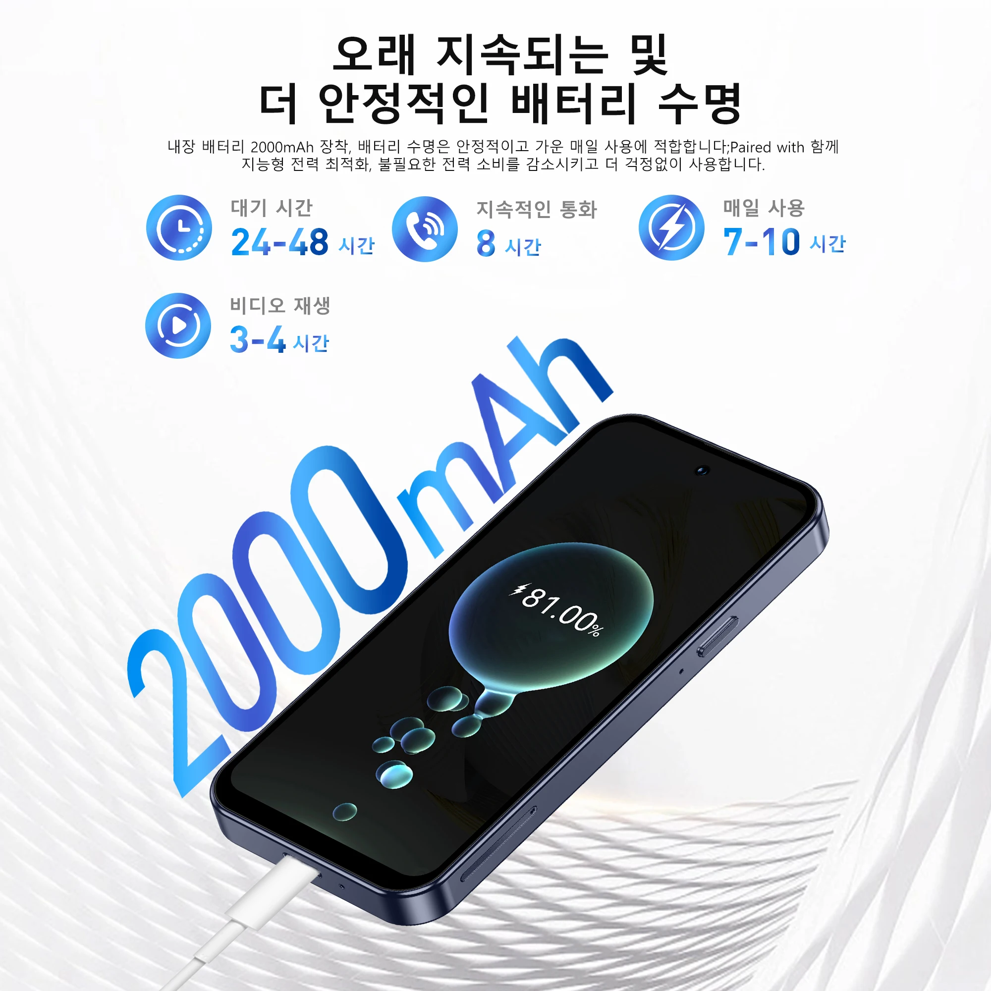 SERVO S45 Pro 미니 스마트폰 듀얼 SIM 카드 안드로이드 10.0 4.0'' HD 2000mAh 배터리 WIFI 블루투스 4G 소형 휴대폰