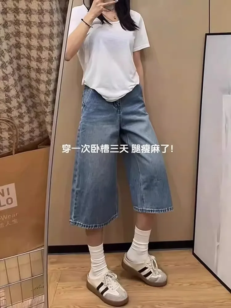 Wide Leg Pants Woman Stretch Womens Winter Plush Fleece-Lined Baggy-Fit Urban Modern Lining Cozy Patchwork Relaxed Trousers 2025