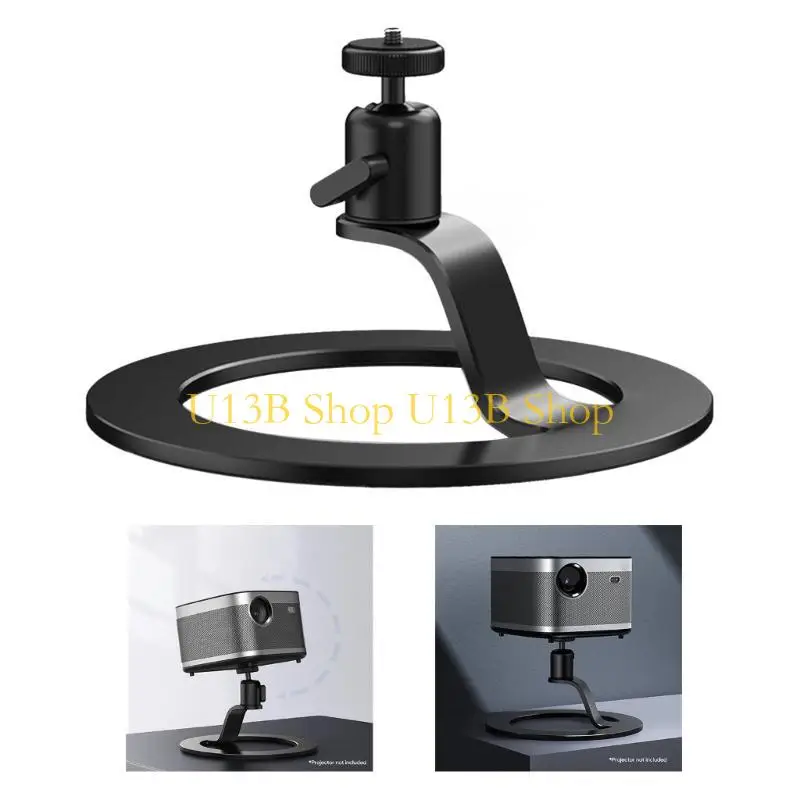 U13B Portable Desktop Projector Mount Table Projectors Stand Adjustable Tilt