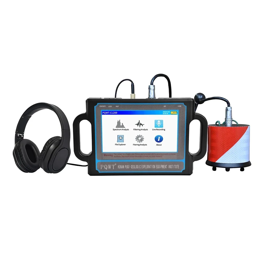 PQWT CL600 Water Leak Detection Equipment Walls And Underground Leaking Pipe Water Leak Detector