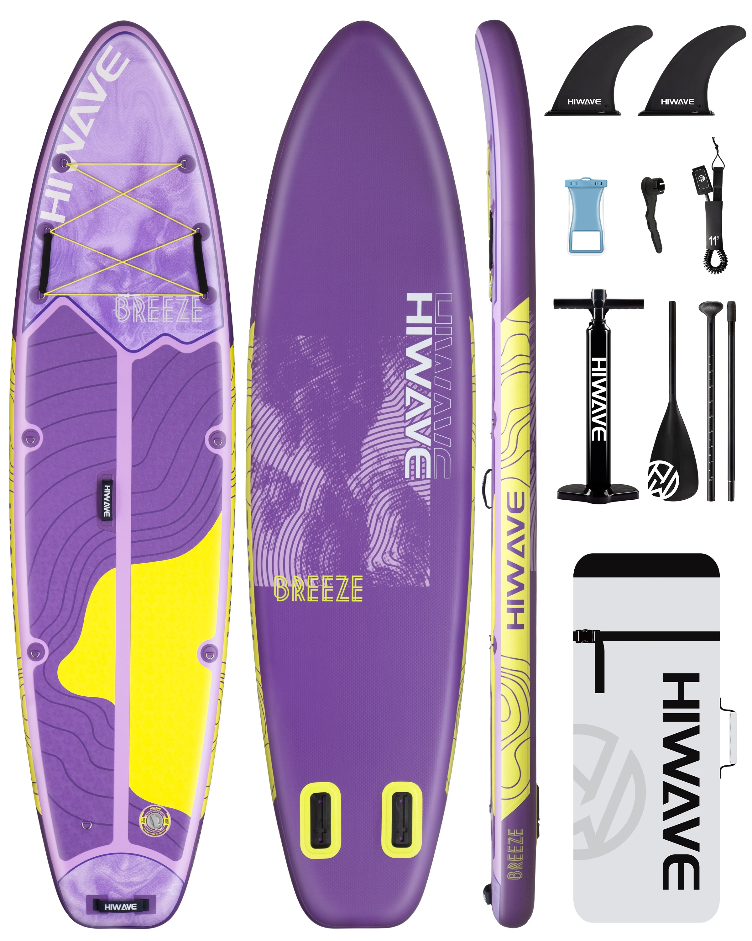 Новинка! Надувная SUP-доска Allround 11'x34''x6'' для взрослых, для серфинга стоя, падлборд