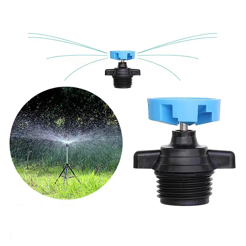 360 Degree Rotating Irrigation Nozzle Turning Sprinkler Garden Lawn Irrigation 1/2 Inch Male Thread Automatic Rotating Sprinkler