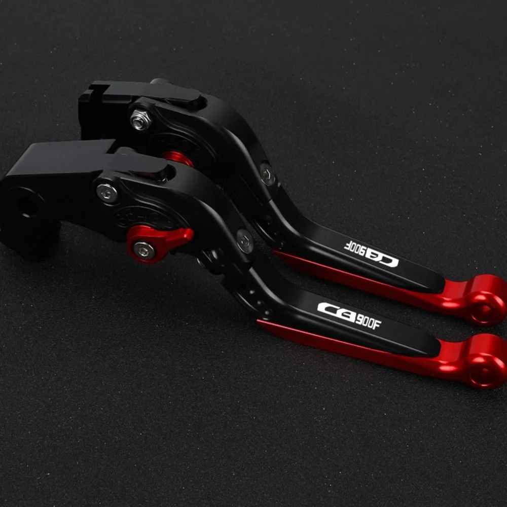 

Motorcycle Adjustable Foldable Brake Clutch Lever Handlebar Handle Grips Ends For Honda CB 900F CB900F HORNET 2001-2008 2007