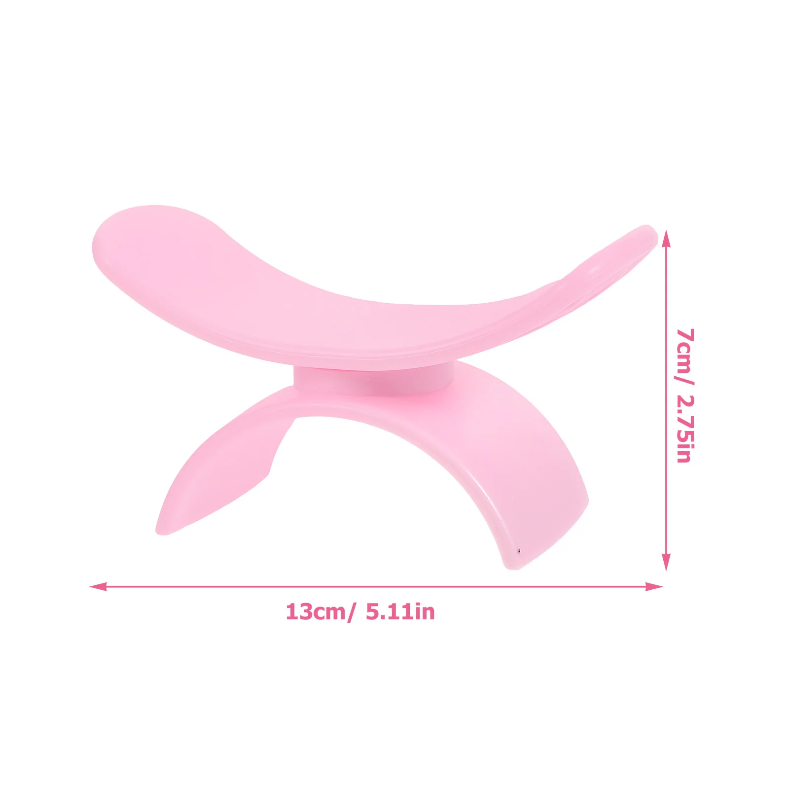 Descanso de braço para unhas em forma de u, almofada para manicure, descanso de mão profissional para arte em unhas, tratamento de cuidados com os pés, design leve e portátil