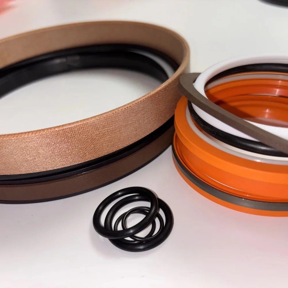 High Precision Bucket Cylinder Seal Kit with OEM Quality NBR/PU/FKM Hydraulic Seals for Komatsu PC40MR-1/2 Excavator