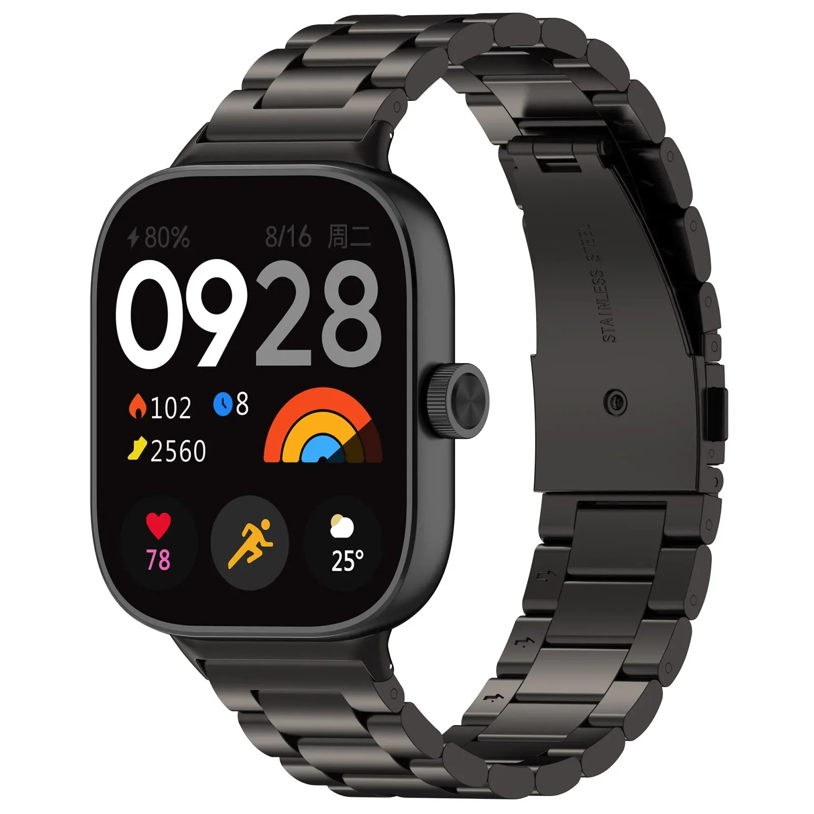 Metallarmband für Redmi Watch 5 und Redmi Watch 4, verstellbares Edelstahlarmband für Xiaomi Mi Band 9 Pro und Mi Band 8 Pro. – Detail 5