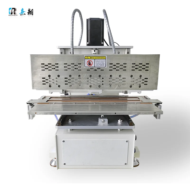 CR-HP Servo Driven Hot Press Machine For Heat Transfer Printing Label Bonding Lamination High Precision Flat Bed Weld Presser