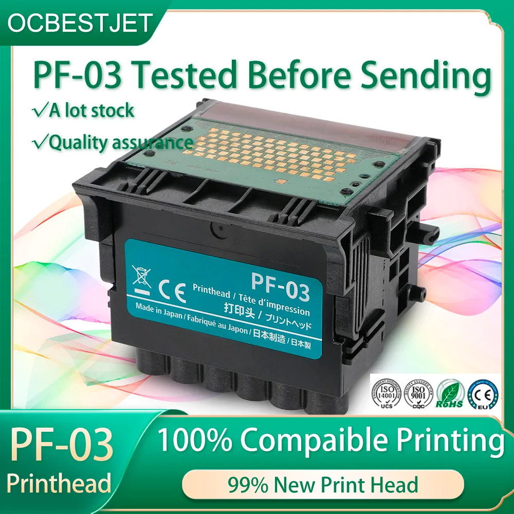 PF-03 PF03 Print Head Printhead Compatible For Canon IPF710 IPF720 IPF815 IPF605 IPF700 IPF810 IPF825 IPF510 IPF600 IPF9000S