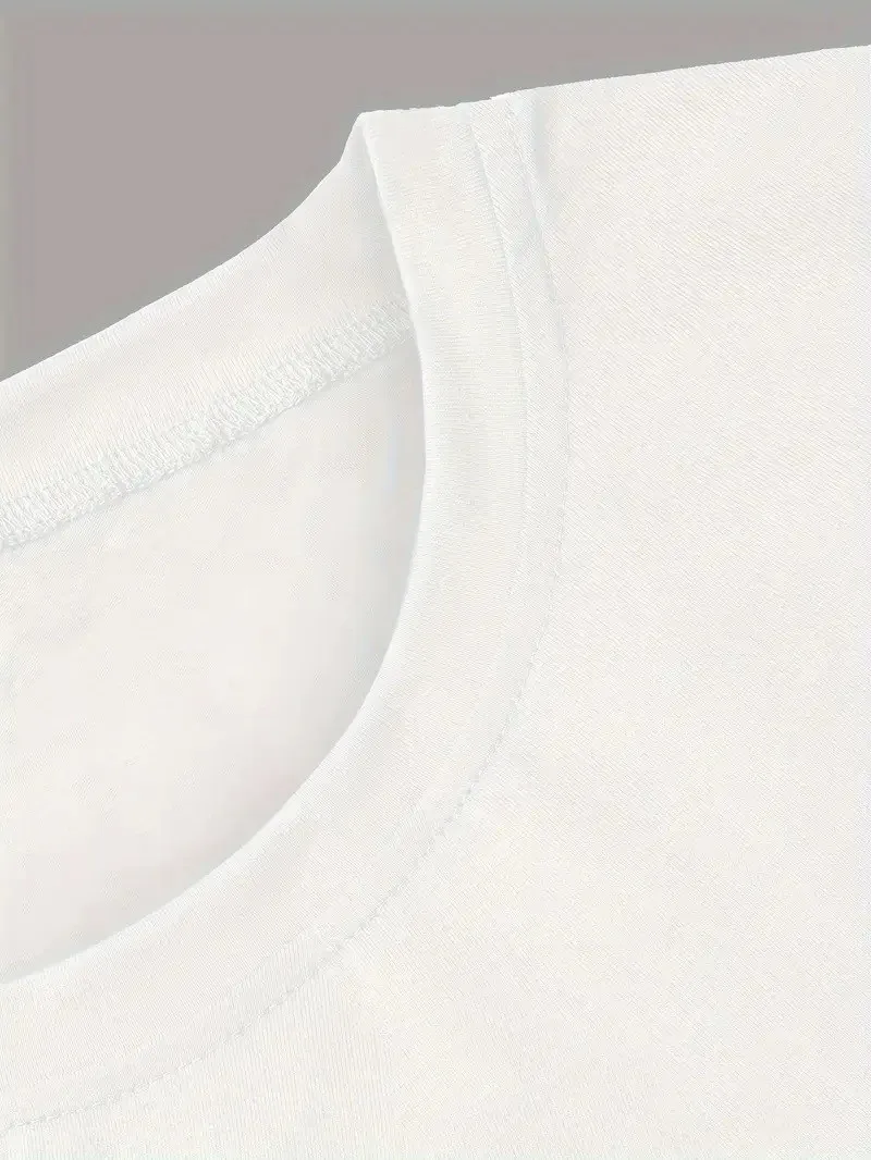 Women's - Love Pattern Printed Crew Neck T - shirt