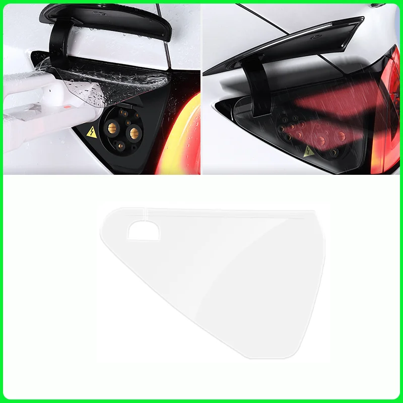

For Tesla Model 3 Y Highland Juniper 2021-2025 Charger Port Cover Outdoor Rainproof Protection Dustproof Covers accessory