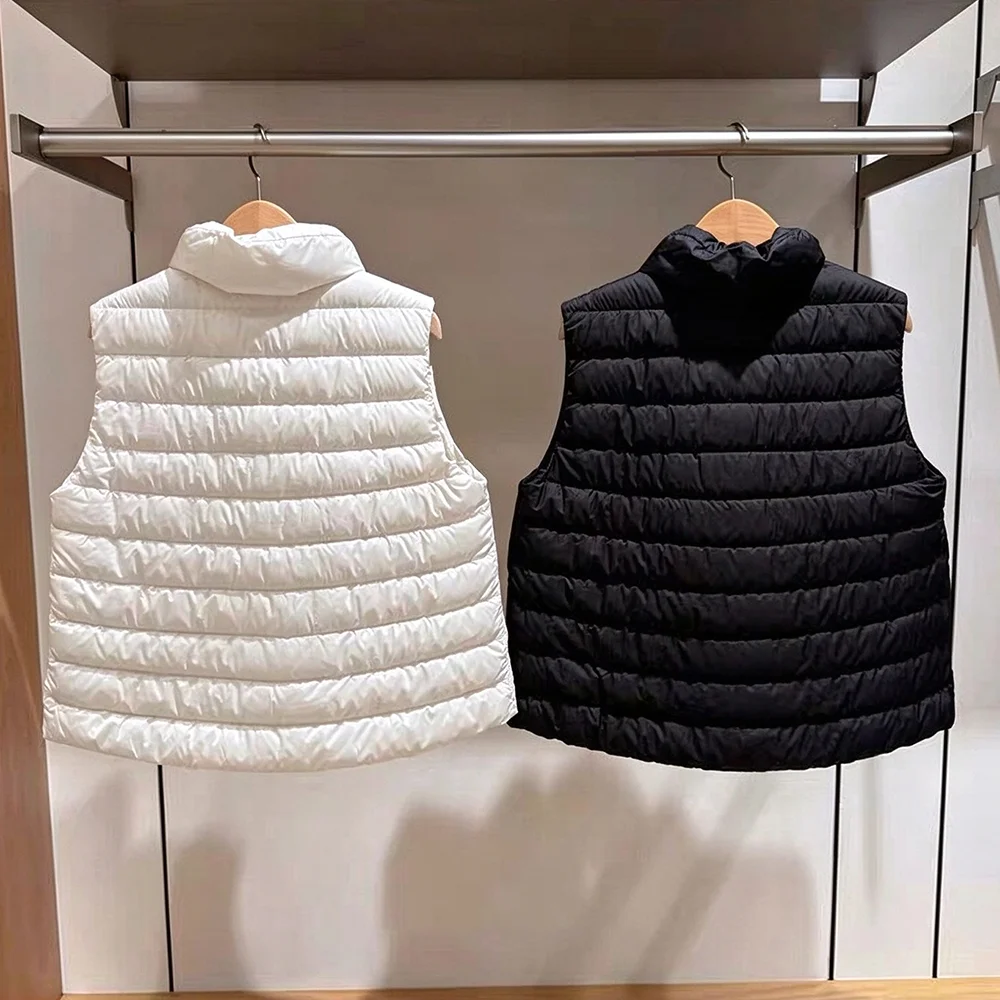 26 AW New Women Golf Vest Windproof Warm Versatile Fashion Sports Quilted Puffer Gilet