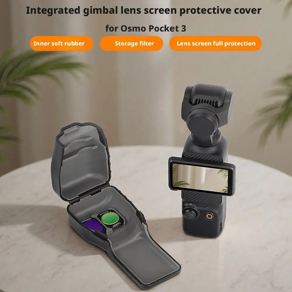 حافظة واقية لغطاء تخزين DJI Pocket 3 بلون الحلوى مع مجموعة ملحقات كاملة لواقي شاشة الرأس المدمج #3