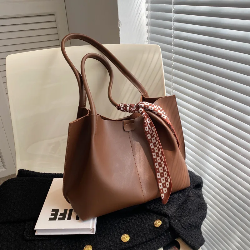 2-in-1 bags for women 2022 new luxury handbags bolso replica Fashion Retro Handbag Female Shoulder Bag tote shopping bag