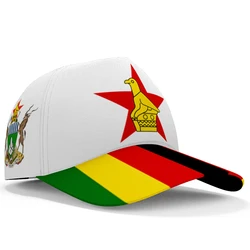 Zimbabwe Baseball Caps Free 3d Custom Made Name Team Logo Zw Hats Zwe Country Travel Yezimbabwe Nation Zimbabwean Flags Headgear