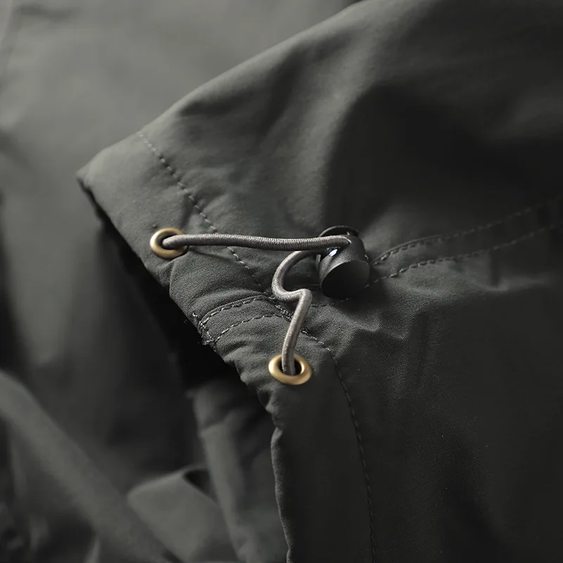 Outdoor Workwear Pants Men's Loose Fleece Lined Thick Soft Hiking Pants Windproof Waterproof Polyester Fiber Straight Leg