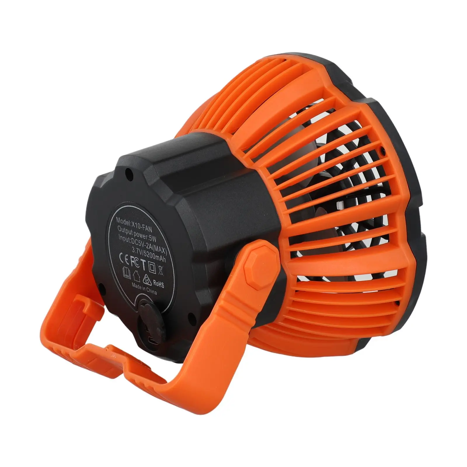 

Тип C USB-зарядка Вентилятор для кемпинга Перезаряжаемый со светодиодной подсветкой На батарейках IP20 Водонепроницаемый уличный вентилятор для кемпинга