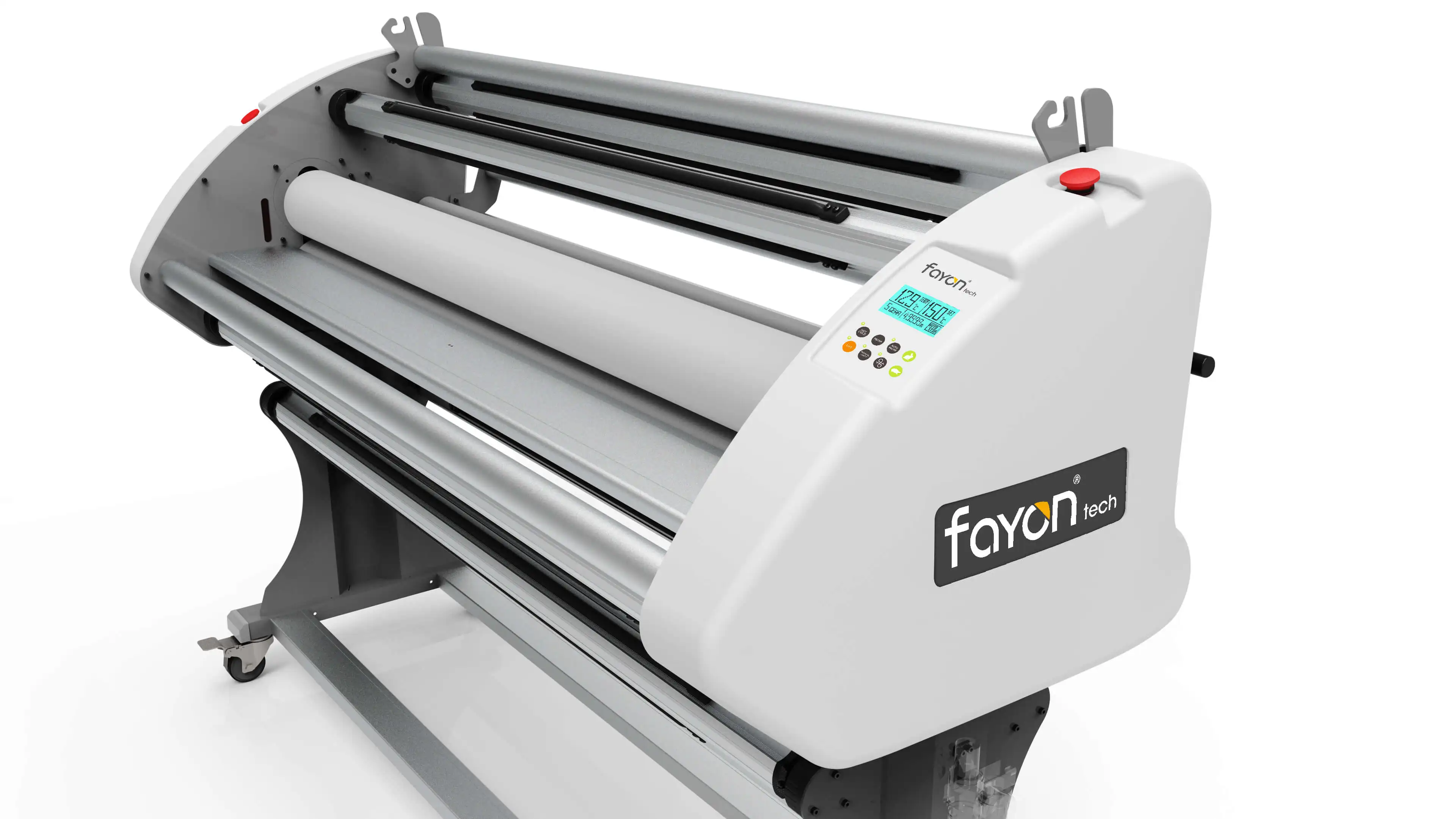 w Fayon FY1600SE wide format 160cm  hot cold automatic roll to roll laminator for printing shop