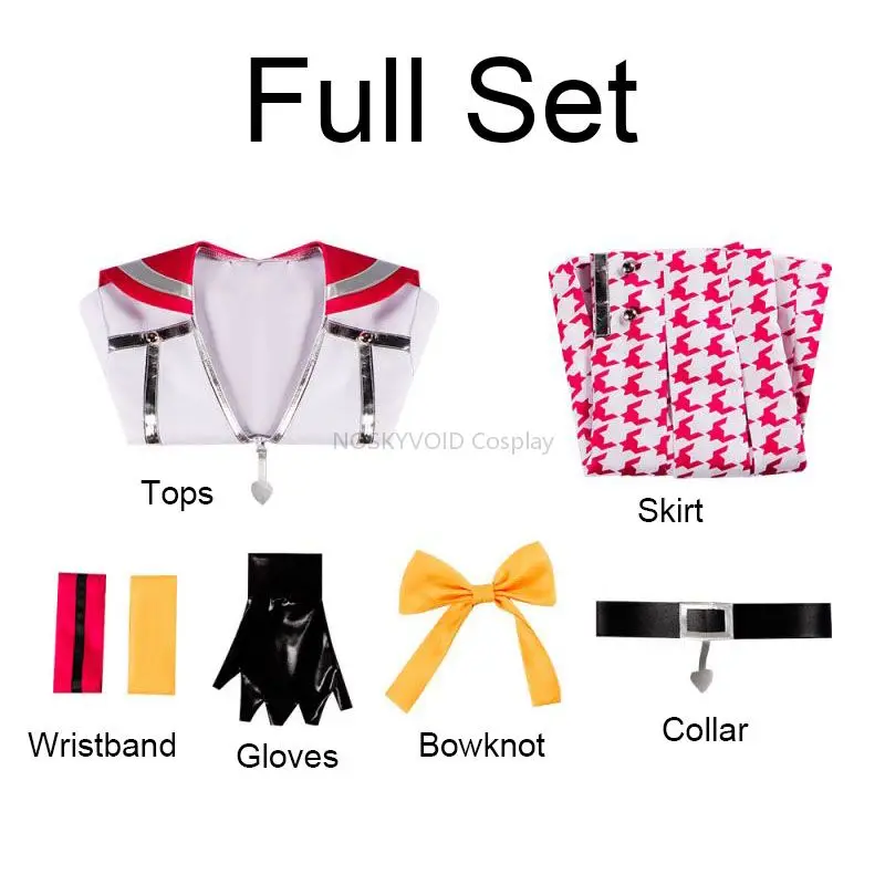 Persona 4 Kujikawa Rise Cosplay Kostuum P4D DancingAllNight Rise Kujikawa Dansuniform Rokken Halloween Party Meisjes JK Uniformen