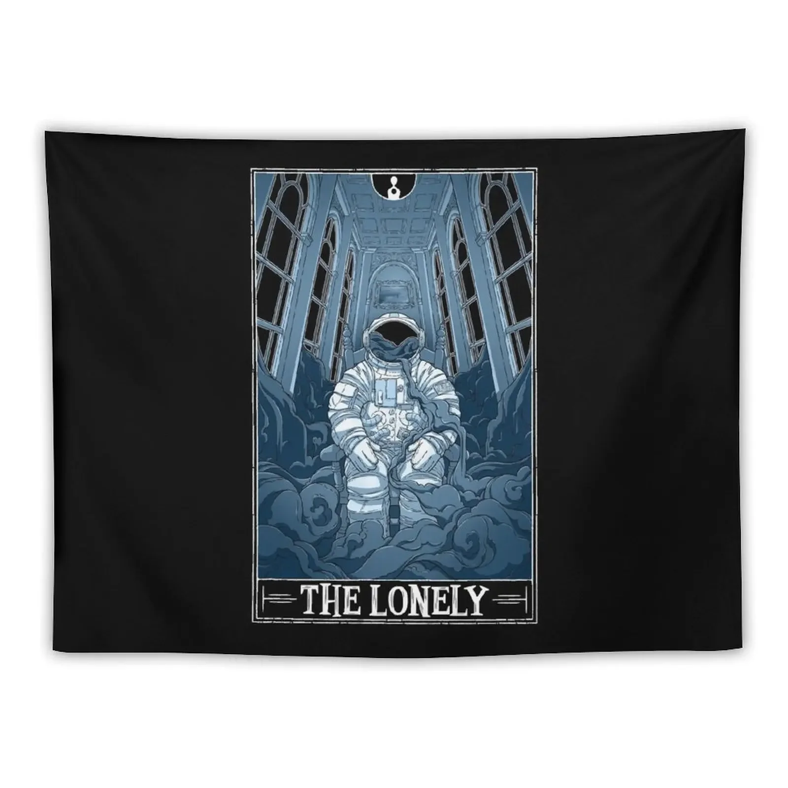 

The Lonely Tarotesque - (Dark) Tapestry Wallpaper Bedroom Wall Hanging Wall Tapestry