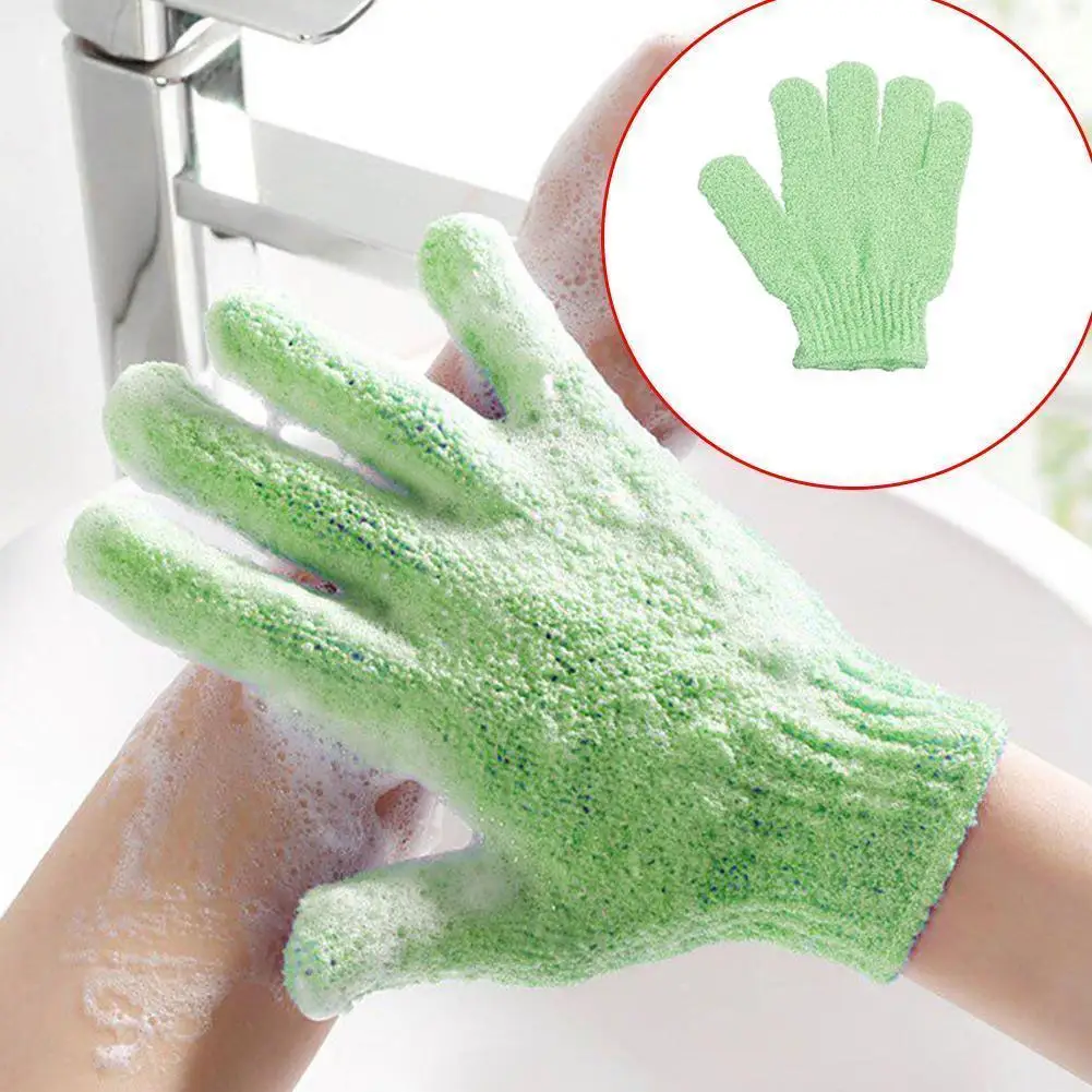 Body Cleaning Washcloth Soft Brush Home Hotel Bathroom Shower Ball Back Scrubber Set Exfoliating Skin Towel Bath Gloves