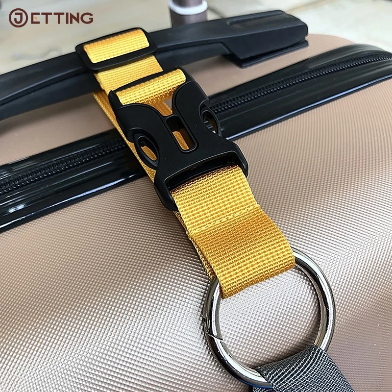 1PC New 1Pcs Adjustable Nylon Lock Travel Luggage Straps Belt Protective Travel Accessories Suitcase Packing Belt Hanging Buckle