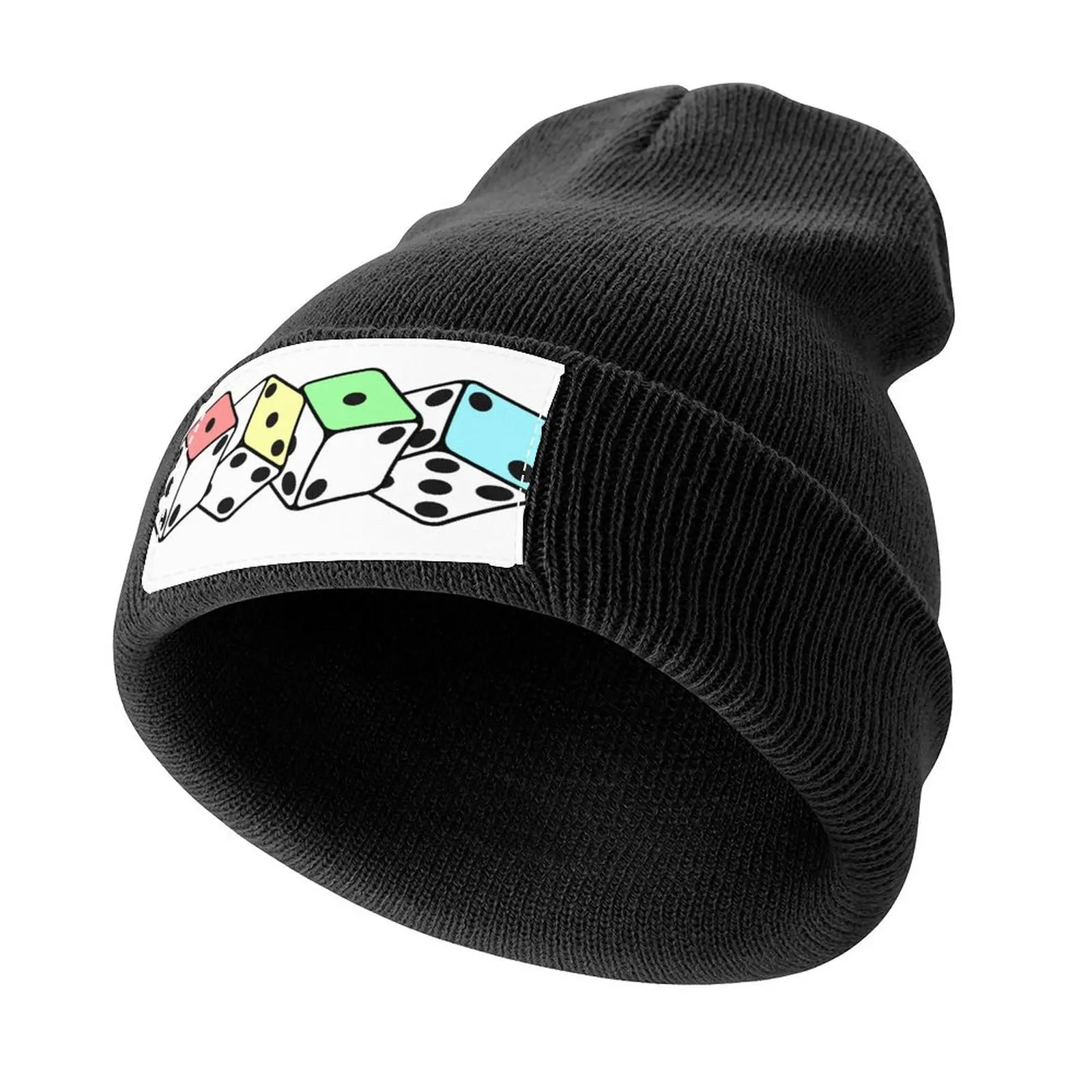 

Pastel Dice - ACAB/1312 Knitted Cap Luxury Hat Bobble Hat dad hat funny Girl'S Hats Men's