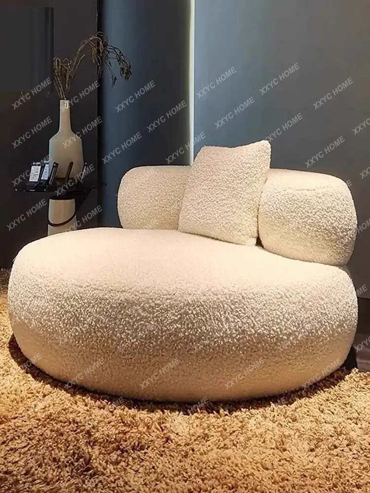 Lazy sofa reclining sleeping living room bedroom single chair