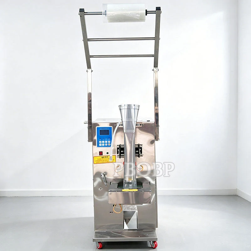 Multi-Function Back Seal Packaging Machine Food Plastic Paper Bags Beverage Sachet Ketchup Tomatoes Pasta Pouch Sealing Wrapping