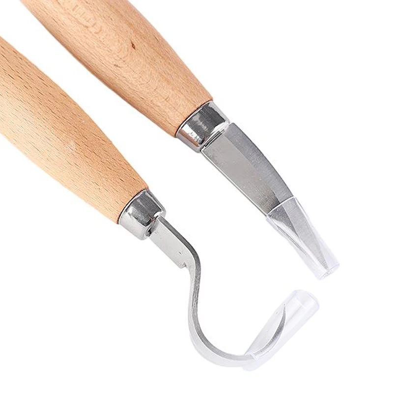 Beech Wood Chisel Woodworking Cutter Hand Tools Wood Carving Knife DIY Peeling Woodcarving Sculptural Spoon Knife Handmade Knife