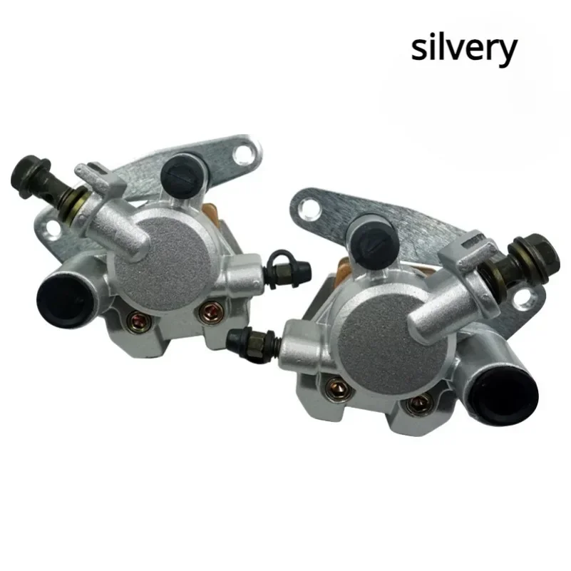 Zestaw przednich zacisków hamulcowych do motocykli Yamaha Grizzly 660 2002-2008 YFM660 KODIAK 400 1999-2006 450 2003-2006 z klockami — zdjęcie 7