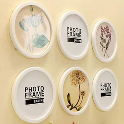 5  Inch 6  Inch 8 Inch 10 Inch Round Photo Frame Holder Photo Wall Painting Home Decorative Hanging Wall Mounted Picture Frames