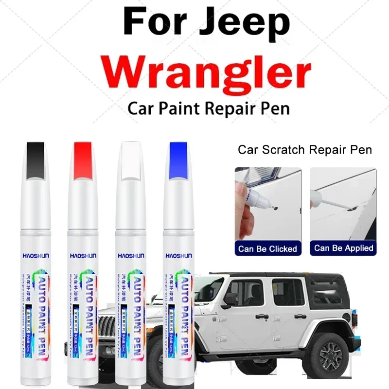 For Jeep Wrangler JL/JK Touch Up Paint Pen (2007-2024) - Extreme Off-Road Formula - Rock Chip & Trail Scratch Repair Kit