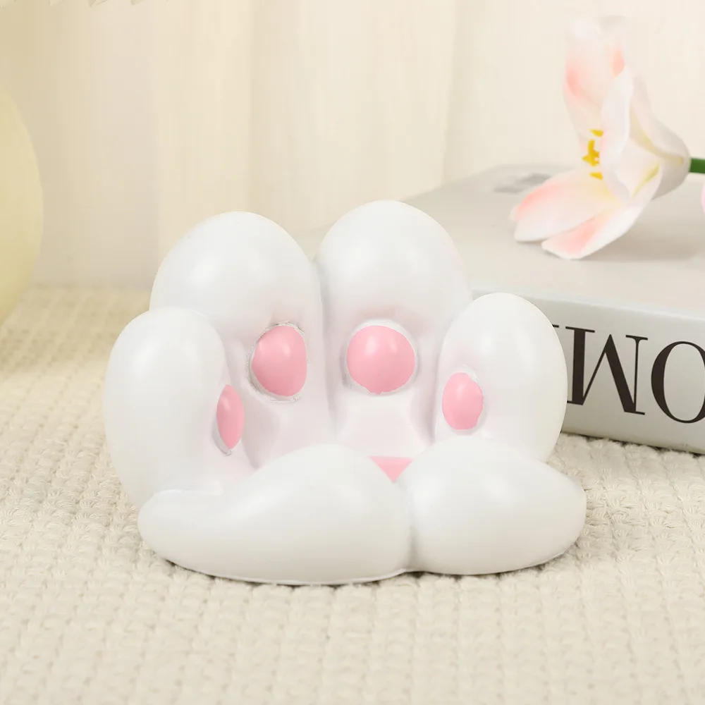 

Cat Paw Desktop Phone Stands Creative Cute Ornament Universal Fashion Phone Holder Kawaii Office Cellphone Bracket Women Gift