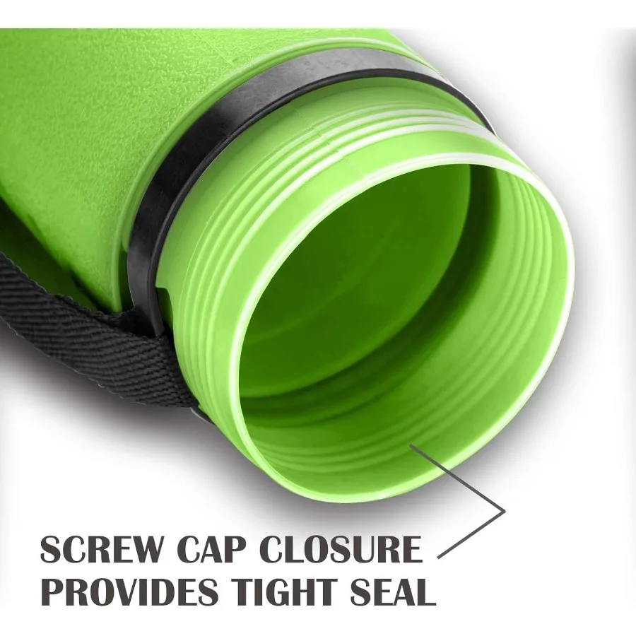 JJRING Tubo per poster verde da 25 a 40 Tubo porta poster allungabile con cinghia di trasporto per progetti, rotoli, mappe e arco