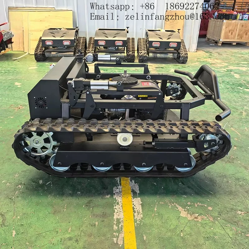 Industrial Diesel Lawn Mower Heavy Duty Cutting Machine for Large Orchard Farmland Complex Terrain Land Clearing Pro