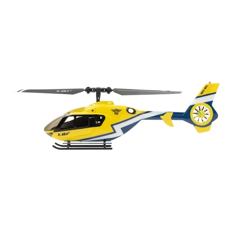 Hélicoptère RC ESKY 150EC 4 canaux à rotor unique EC135 Simulation à l'échelle Avion télécommandé Jouet de loisir pour adultes