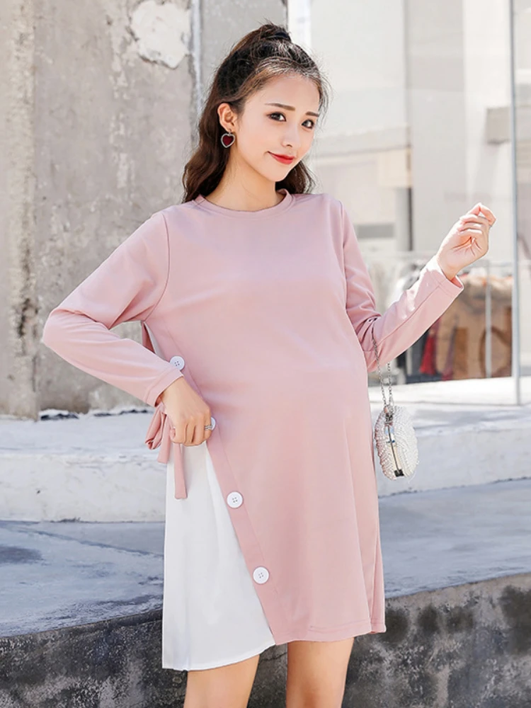 maternity photoshoot dress PinkBlush Blue Lace Off Shoulder Maternity Photoshoot Gown/Dress