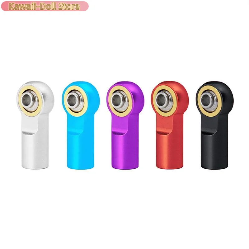 2Pcs Shock Absorber Ball Joint Metal M3 Link Tie Rod End Ball Joint For 1/10 RC Car Crawler AXIAL SCX10 D90 Tamiya CC01 YK4102