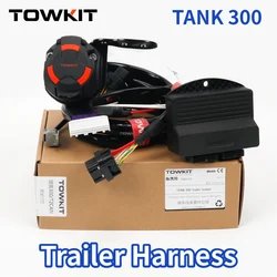 For TANK 300/400/500/700 Trailer Wiring Harness Eur 13/7 pin trailer RV tail light signal Australia 12/7 pin  Controller Socket