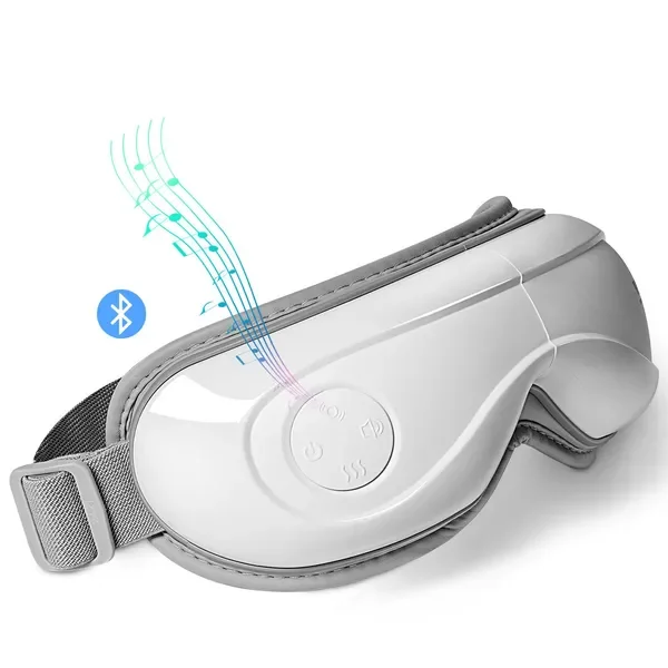 

Heated Eye Massager Eye Care Device 5 Modes Bluetooth Music 180° Foldable