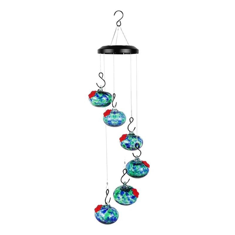 

Charming Wind Chimes Bird Feeders For Outdoors Hanging Ant And Bee Proof,Never Leak Durable Easy Install Easy To Use