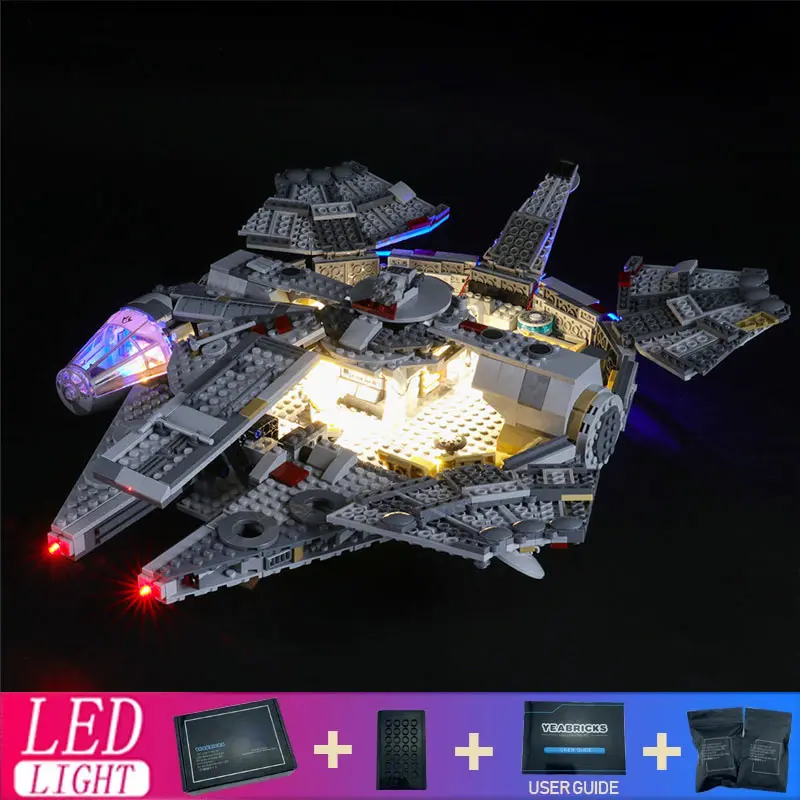 

Фотообои для рукоделия, набор для LEGO 75257 Falcon (только фотосессия, без модели блоков)