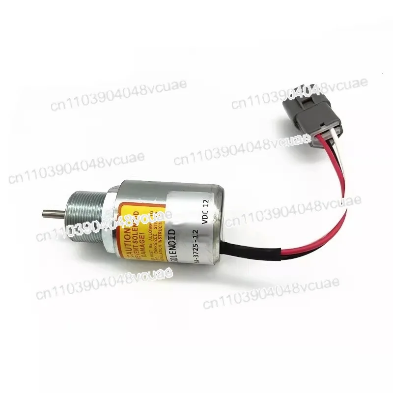 

For SH265/250 Excavator Shutdown Solenoid Valve SA-3725-12 Engine Oil Cut-Off Switch for Heavy Equipment