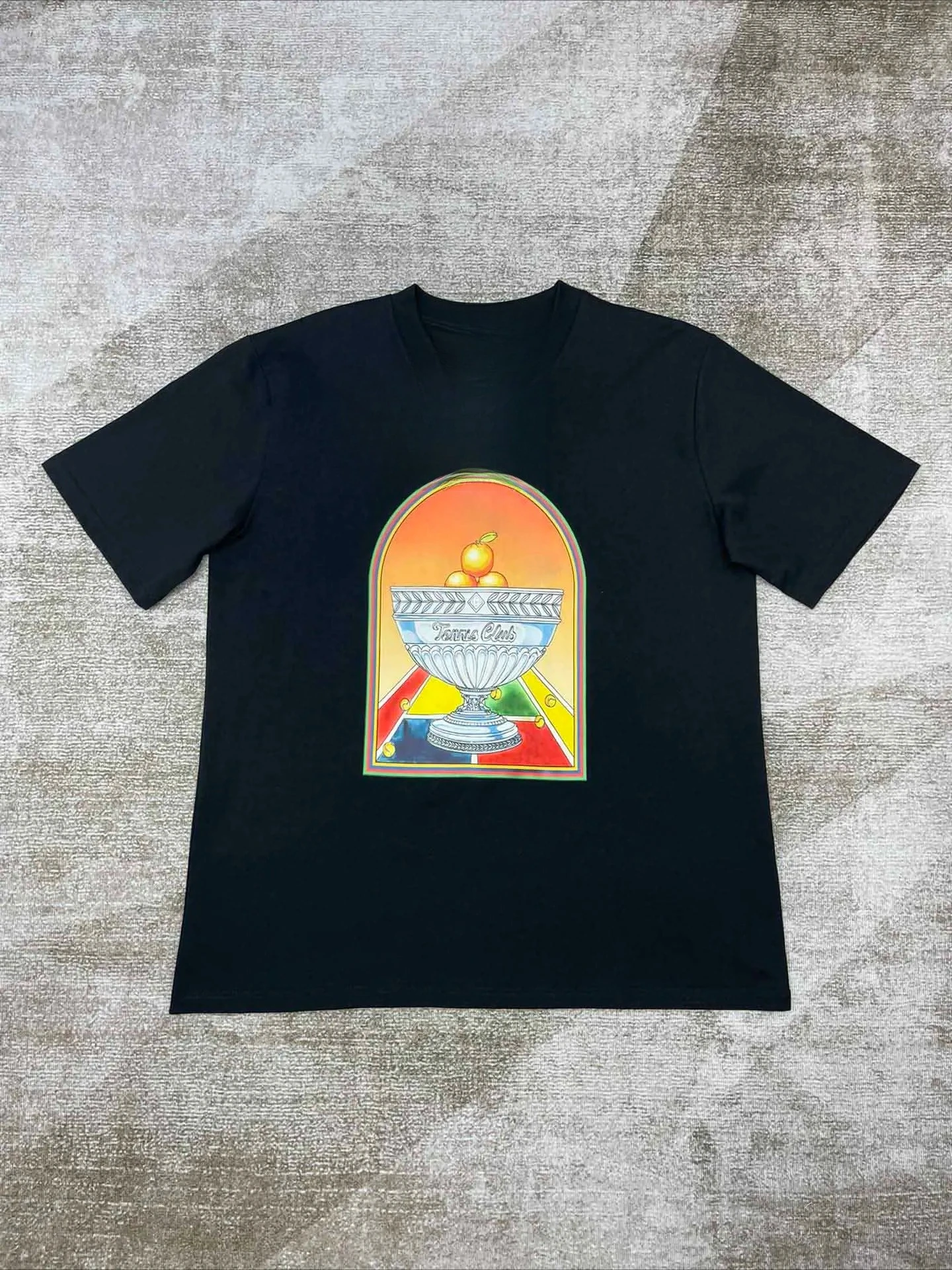 

Ice Cream Summer Printed Short-sleeved T-shirt Men and Women Loose Street Tide Brand Ins Summer Clothes Pure Cotton