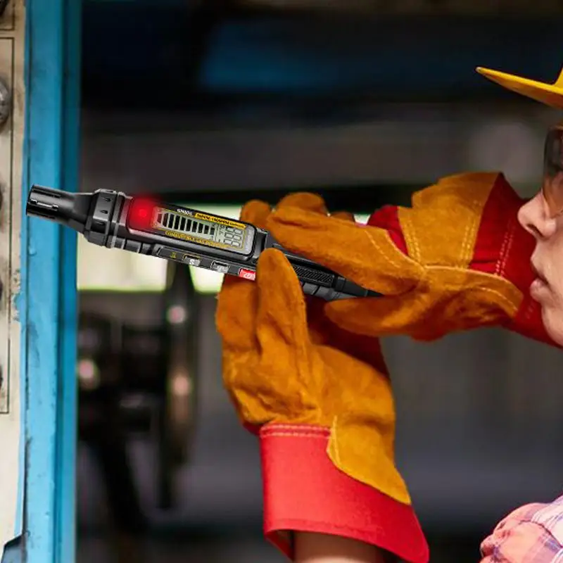 Air Leak Detector For Home Combustible Air Sensor Stick With Audible And Visual Alarm Air Leak Meter Environmental Protection