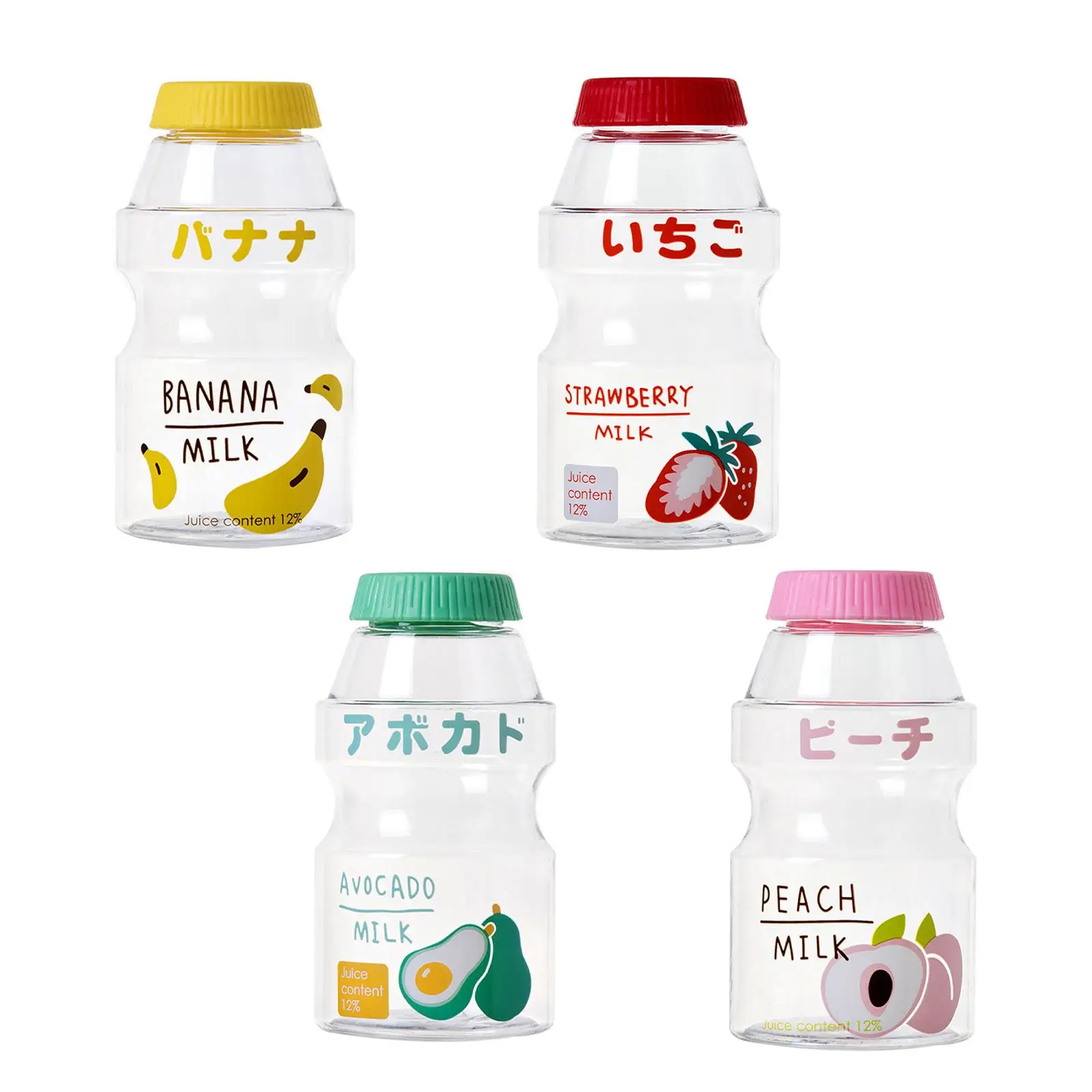 Portable Student Water Jug & Lid BPA Free Reusable 480ml Kids Water Drinking Cup Tumbler