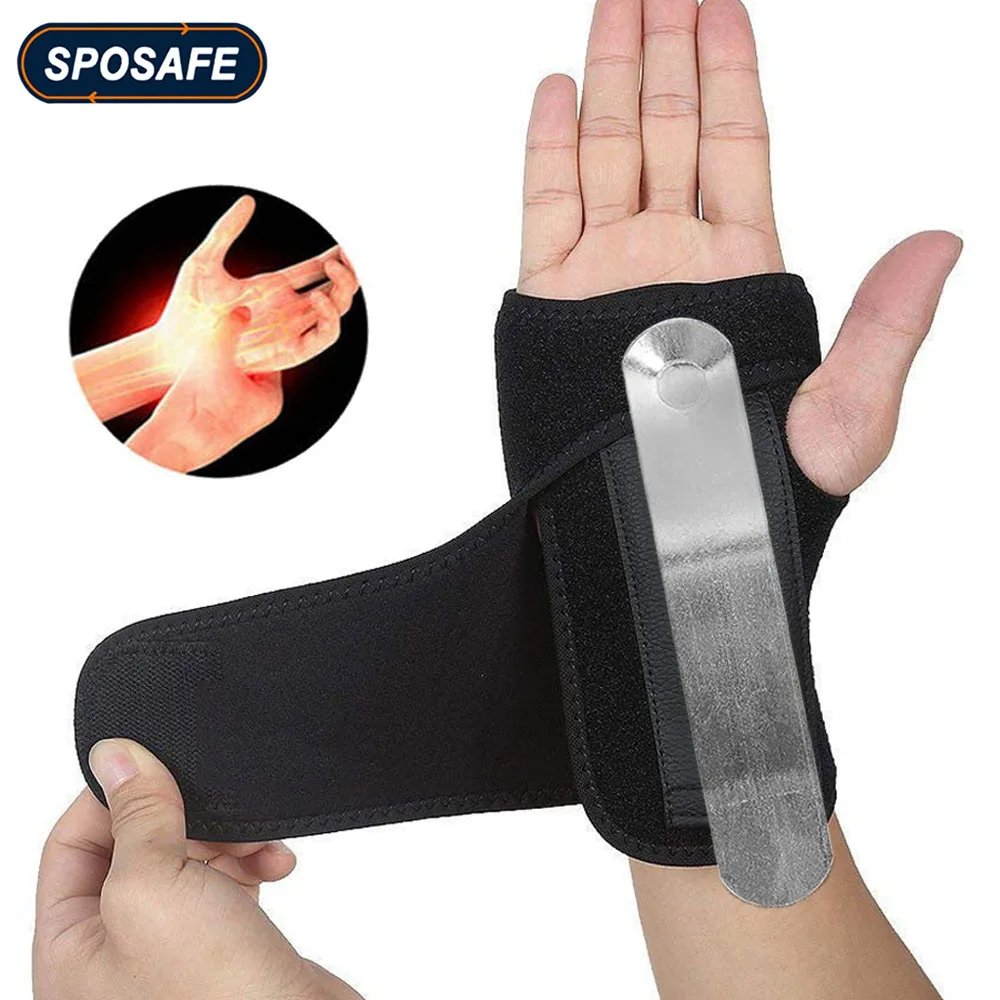 1Pcs Wrist Support Belt Orthopedic Hand Brace Wrist Bandage Finger Splint Sprains Arthritis Carpal Tunnel Syndrome Brace Support