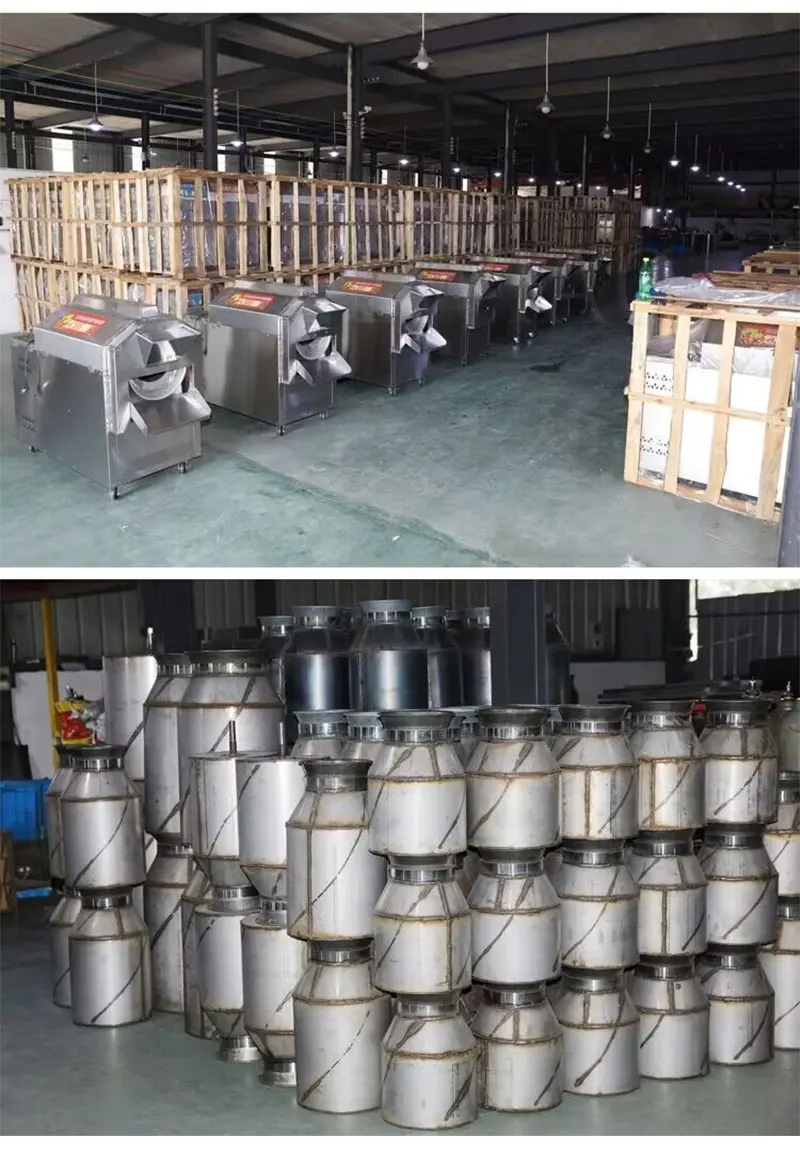 

Commercial Nut Roasting Industrial Electric Gas Dry Nuts Rotary Drum Roaster Oven Automatic Roasted Peanut Machine