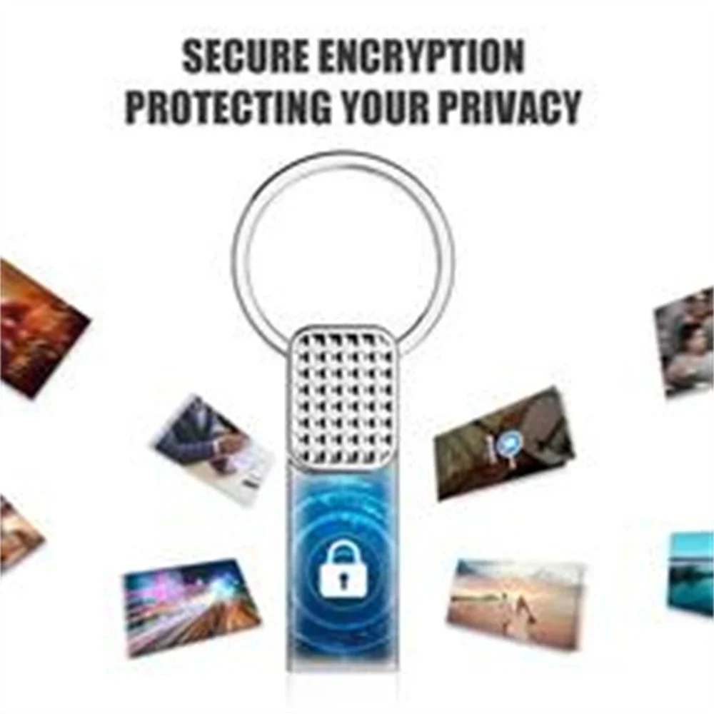 Lenovo Original 2TB Metal USB Pendrive 1TB 128GB Large Capacity Portable Flash Drive USB 3.0 High-Speed File Transfer for Phone